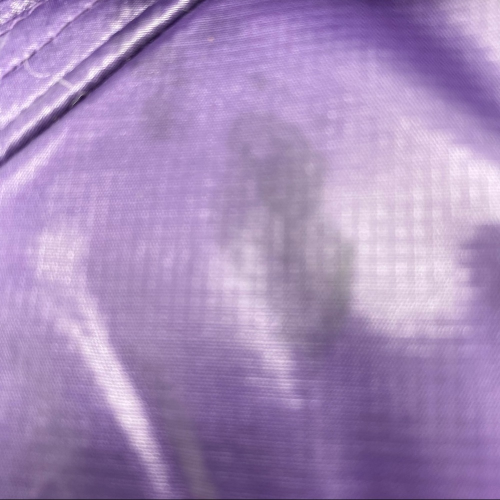 Grane Purple hooded long sleeve puffer coat - Picture 9 of 9